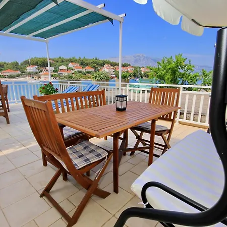 Seaside With A Swimming Pool Lumbarda, Korcula - 9303 アパート
