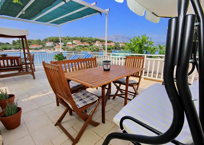 Seaside With A Swimming Pool Lumbarda, Korcula - 9303 Appartement